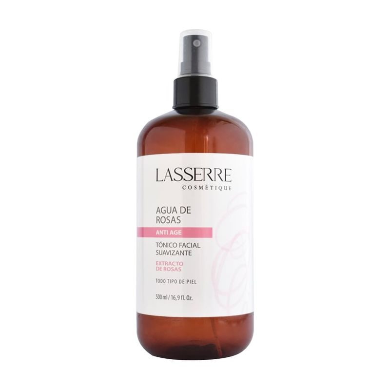 LASSERRE COSMETIQUE - Agua de Rosas 500 ml Lasserre Cosmétique