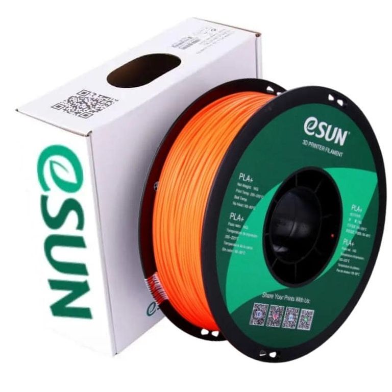 Filamento 3D PLA Naranjo  Esun - Filamentos