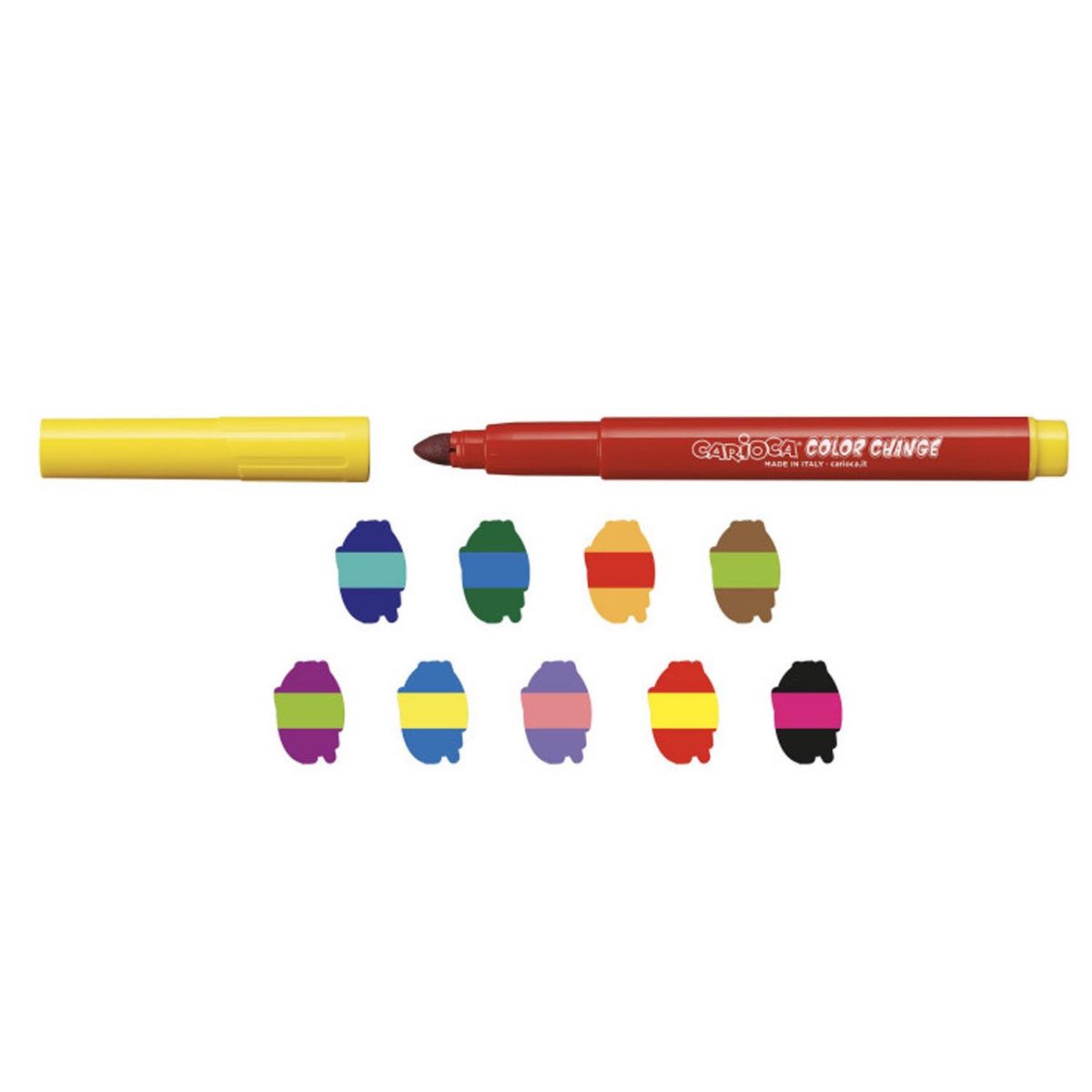 CARIOCA - Plumones Carioca Magic Cambian Color (10 colores)