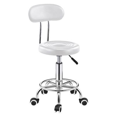 Imagen 2 del producto Piso Clínico Taburete Con Respaldo De 5 Ruedas Colores
