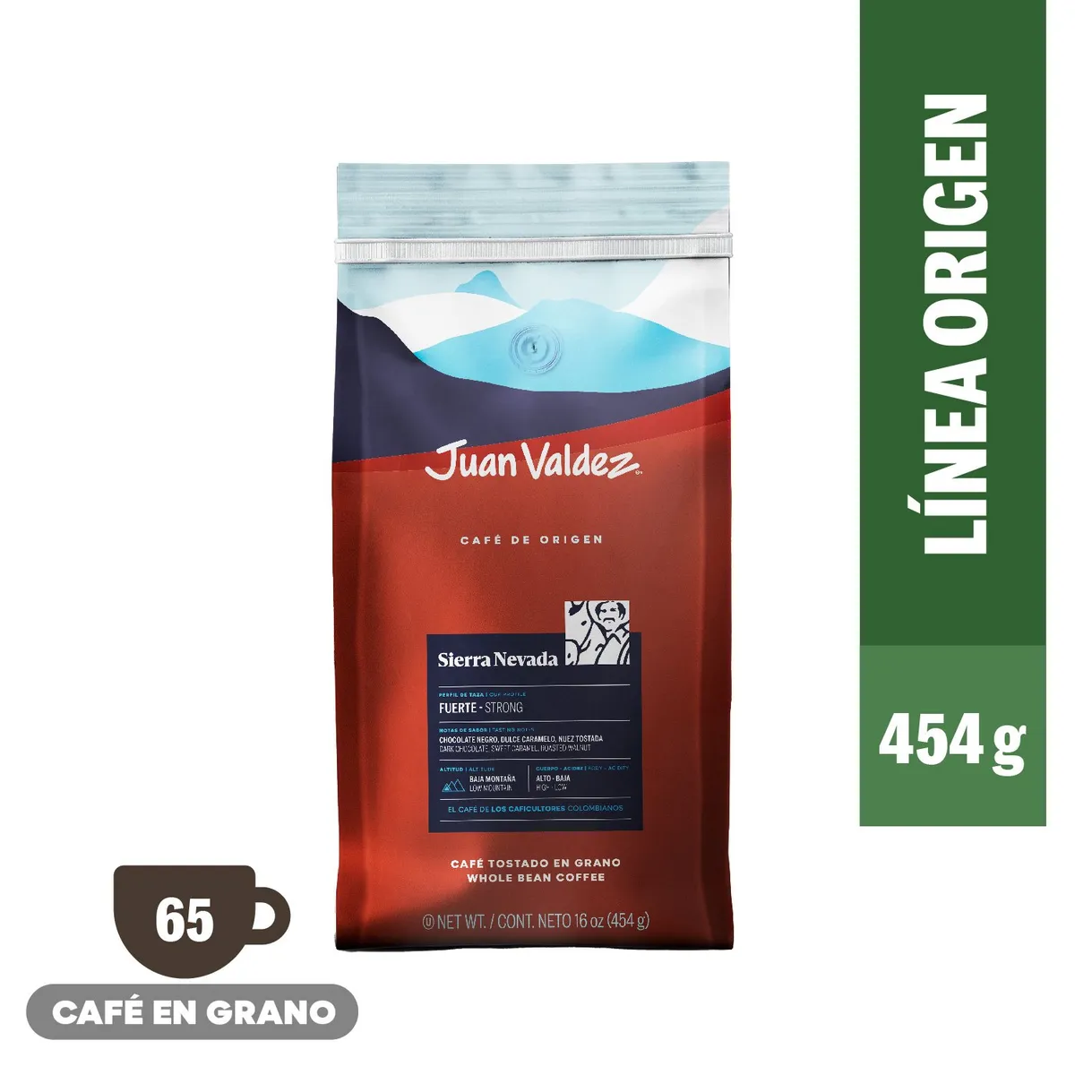 JUAN VALDEZ - Café Grano Sierra Nevada 454g