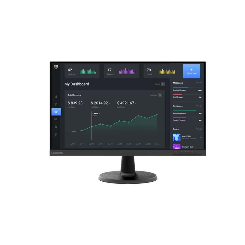 LENOVO - Monitor ThinkVision C24-40 FHD WLED 24'' LENOVO
