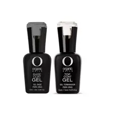 ORGANIC NAILS - BASE 7.5 ML & TOP COAT 7.5 ML DE
