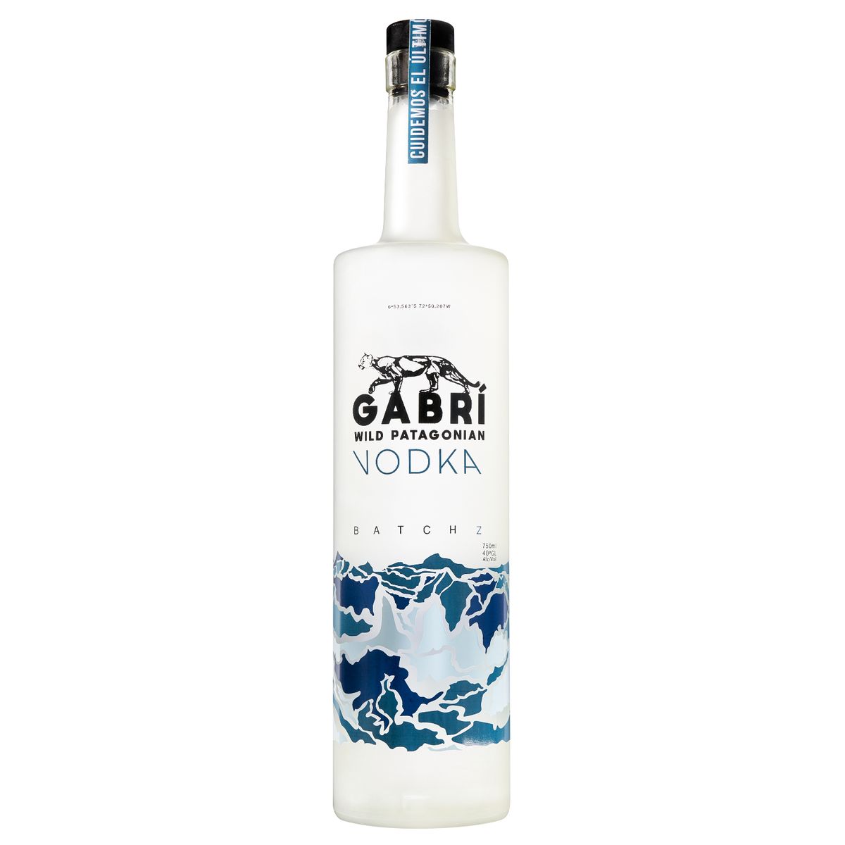 GABRI WILD PATAGONIAN PRISTINE GIN & VODKA - Vodka Gabrí Wild Patagonian Batch Z 750ml
