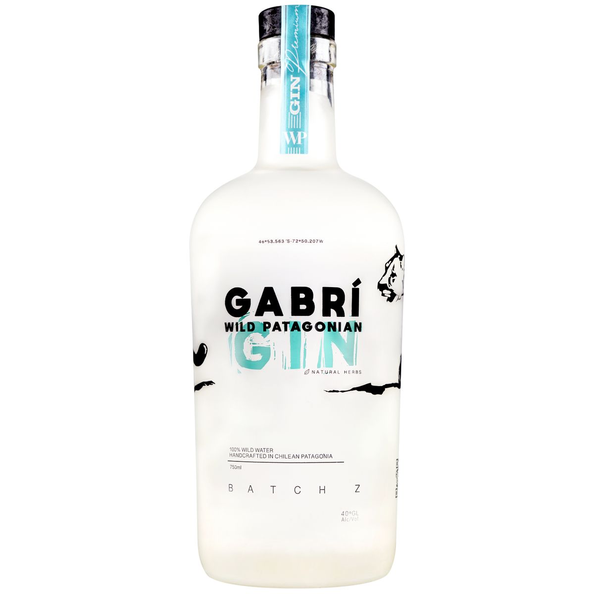 GABRI WILD PATAGONIAN PRISTINE GIN & VODKA - Gin Gabrí Wild Patagonian Batch Z 750ml