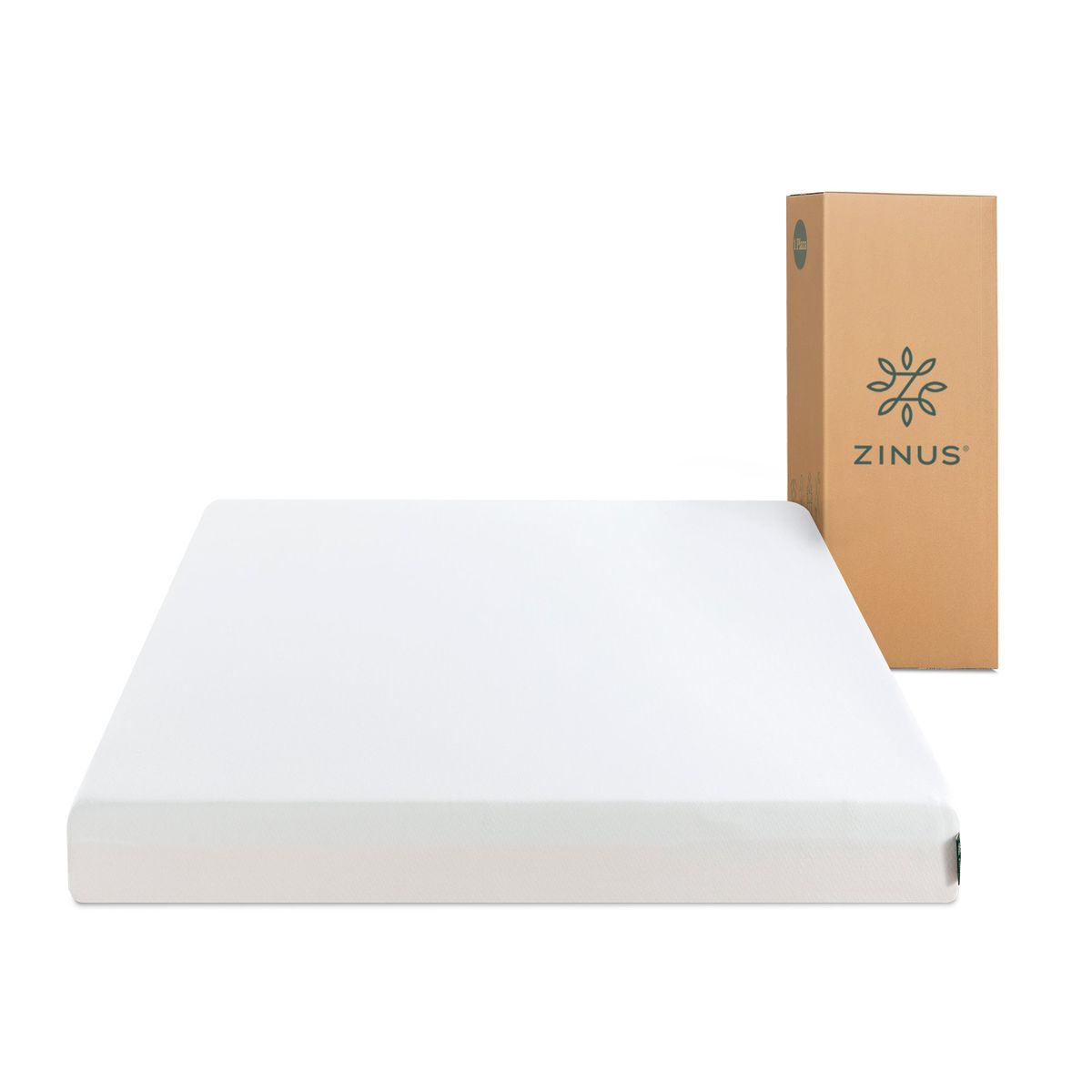 ZINUS - Colchón 2 Plazas Espuma Zinus Compact Memory 150x190x15cm