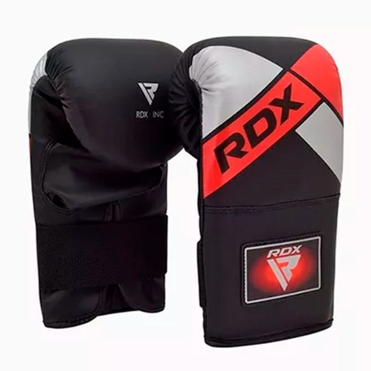 RDX - Guantes Boxeo Rdx Saco Entrenamiento Silver Black - Bmr-f2sb