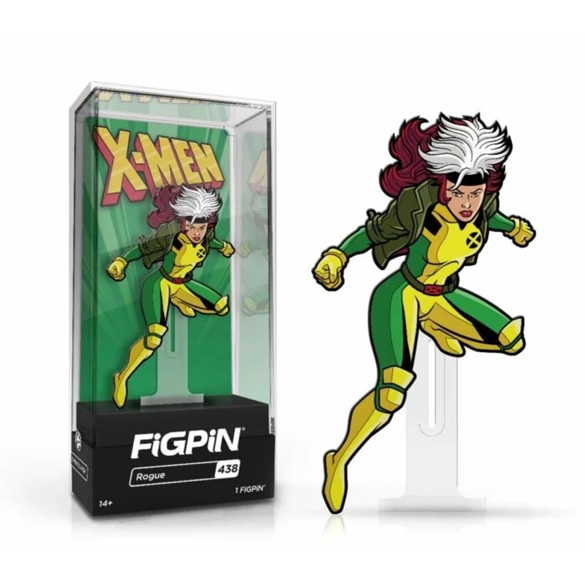 GENERICO - FiGPiN X Men Rogue con exhibidor