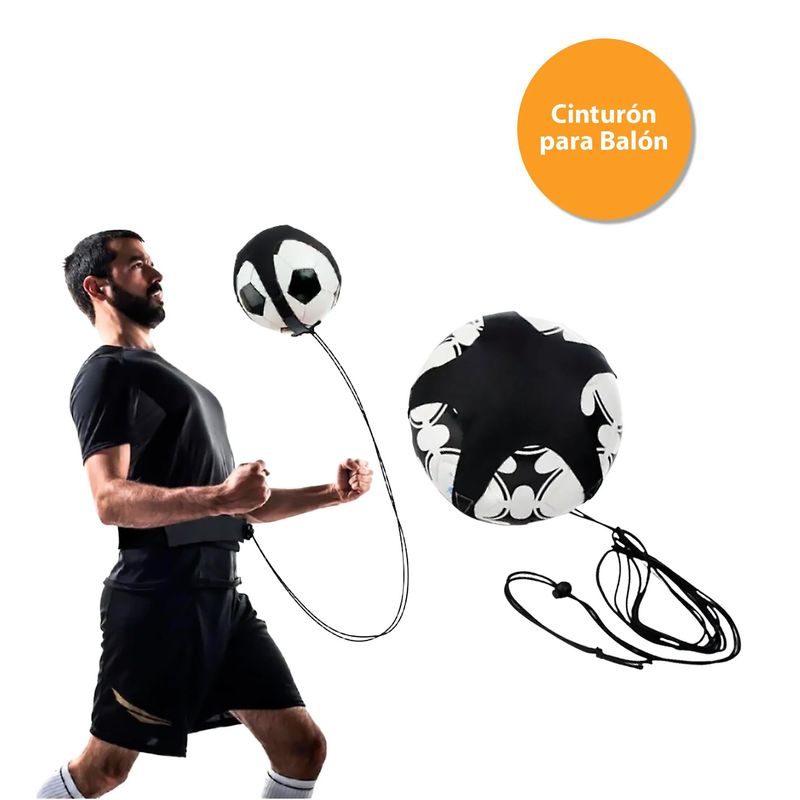 GENERICO - Cinturon Entrenamiento Para Balon Con Elasticos - Fútbol