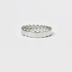 ROSETT - Anillo zigzag Plata ley 925