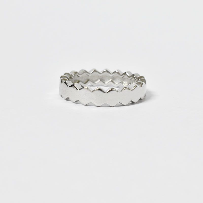 ROSETT - Anillo zigzag Plata ley 925