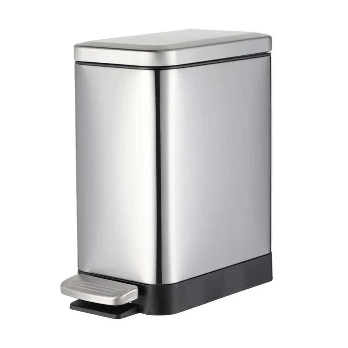 SOHOGAR - Basurero Con Pedal Acero Inox. 15 LT