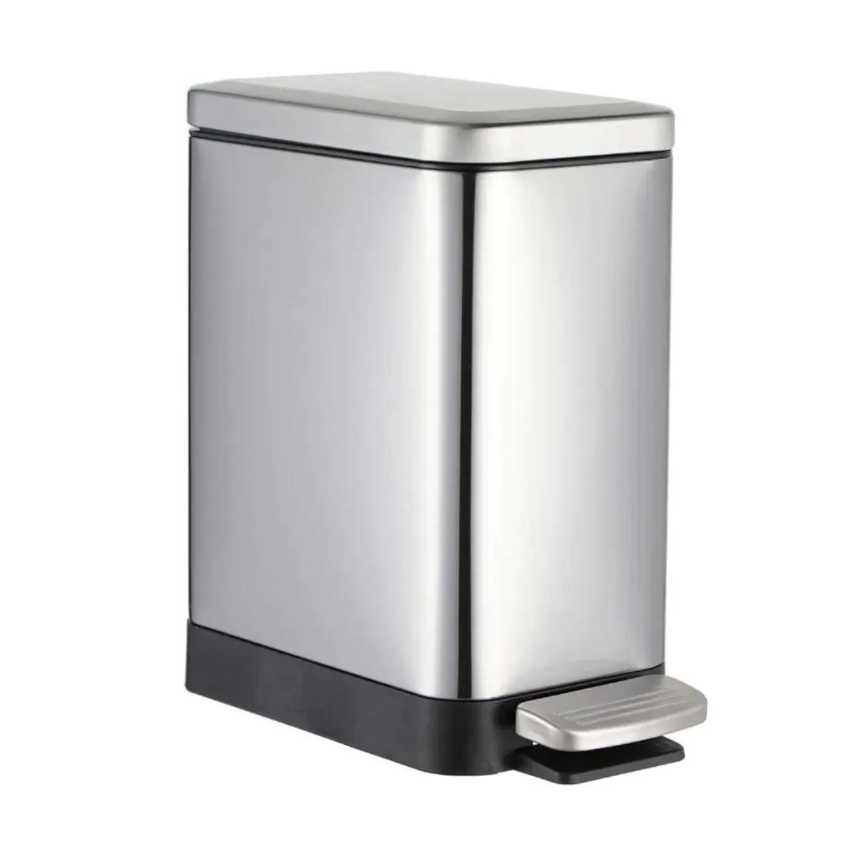 SOHOGAR - Basurero Con Pedal Acero Inox. 15 LT