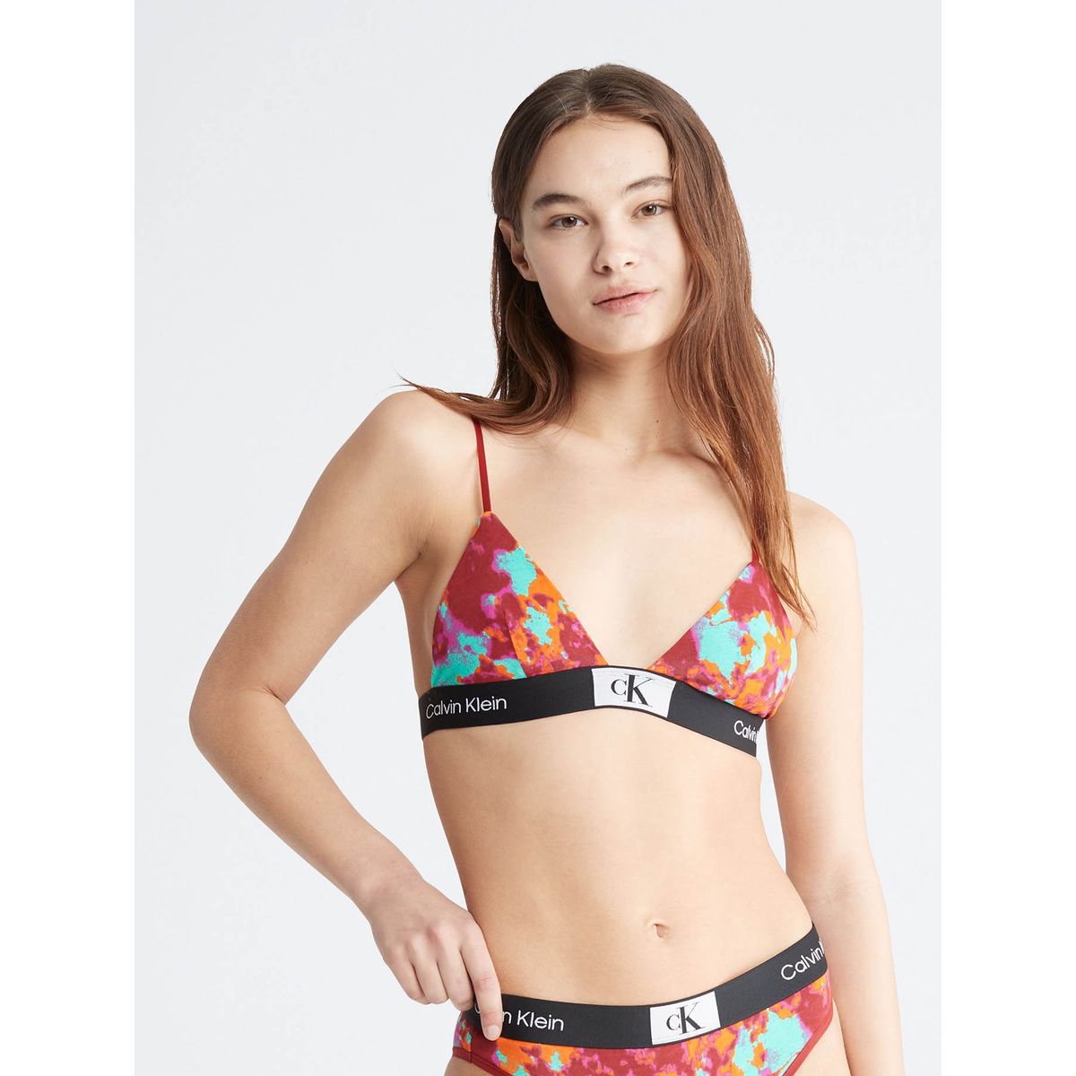 CALVIN KLEIN - Bralette sin forro Multicolor Calvin Klein