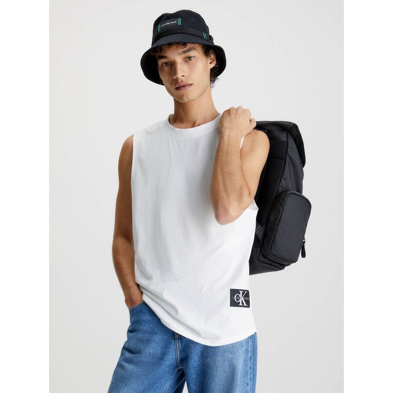 CALVIN KLEIN - Camiseta de tirantes de algodón orgánico Blanco Calvin Klein