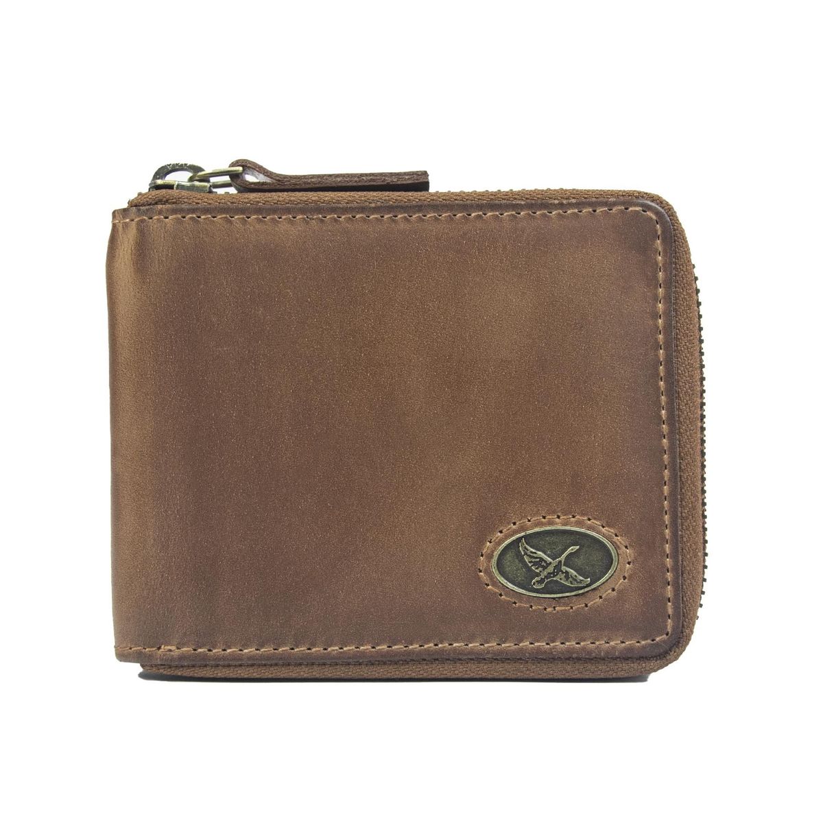 GINO RODINIS - Billetera de Cuero para Hombre Farm 139 Camel Gino Rodinis