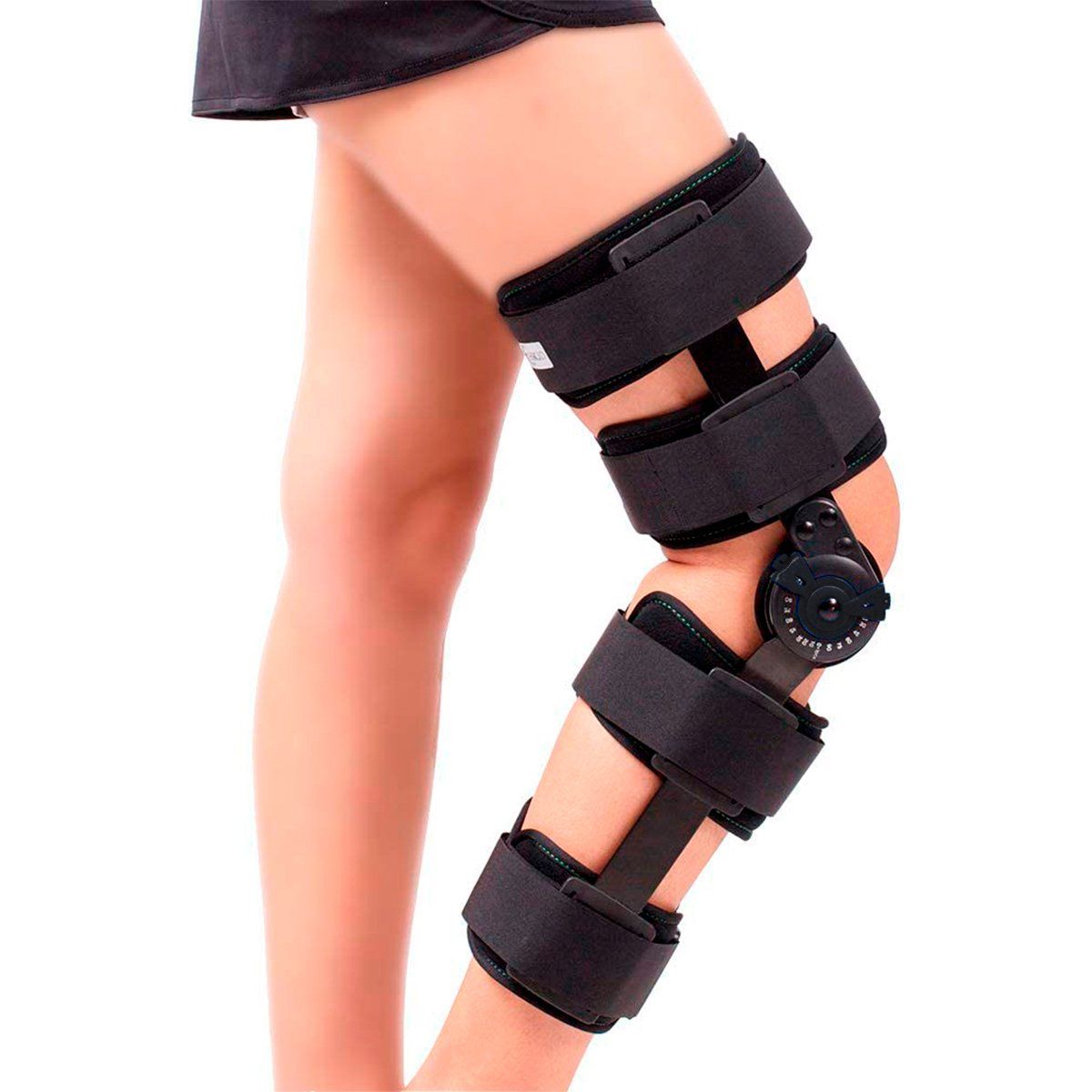 ONEDER - Rodillera Ortopedica Articulada Con Bisagra Soporte Rotula Talla S