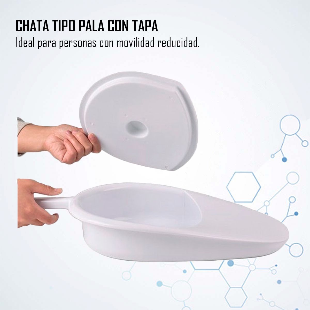 GENERICO - Chata Plana Tipo Zapato Con Tapa Y Mango
