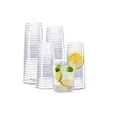 Pasteleria - 25 Set Vasos Desechables Vaso Plastico Vaso Acrilicos 438ml