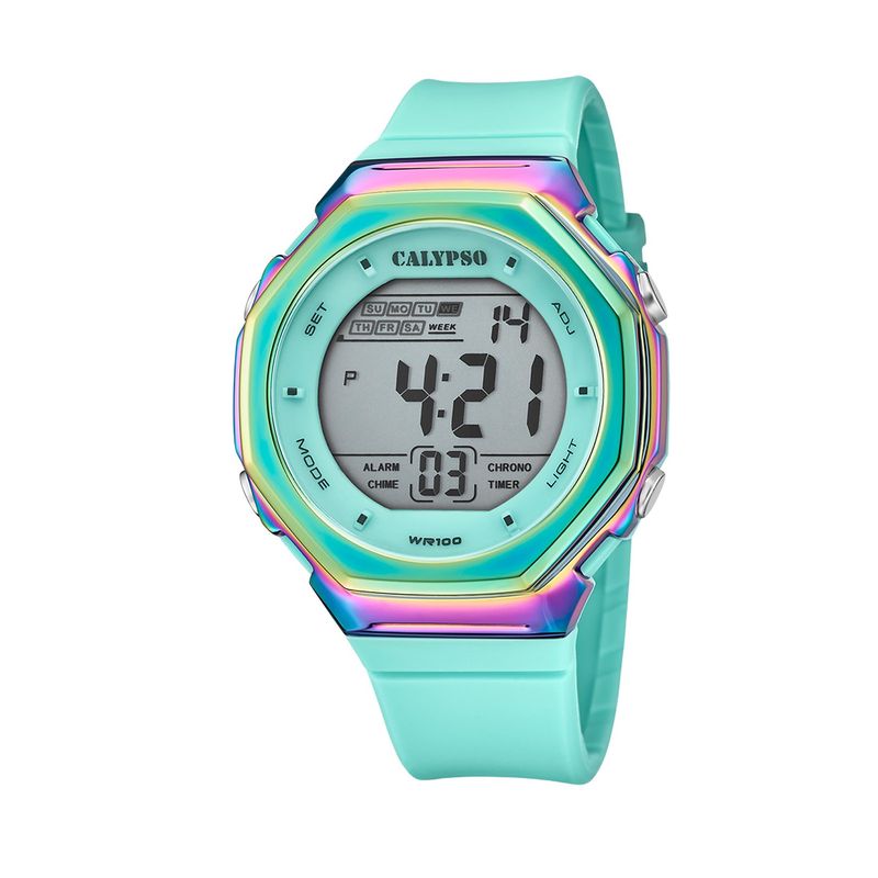 CALYPSO - Reloj K5842/1 Calypso Celeste Hombre Color Splash