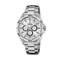 Reloj F20623/1 Blanco Hombre Multifuncion