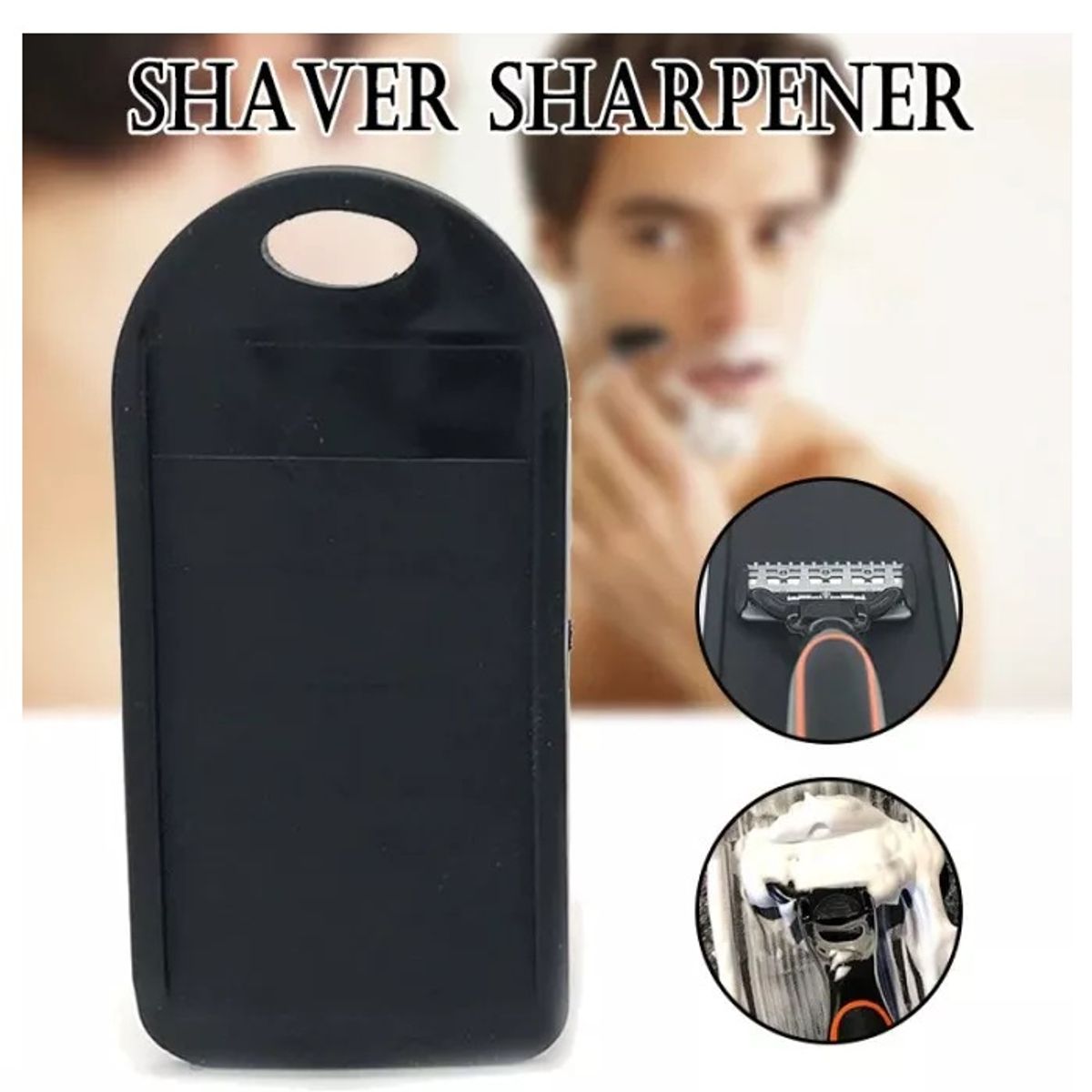 GENERICO - Afilador Maquina Afeitar Extiende La Vida Útil Negro