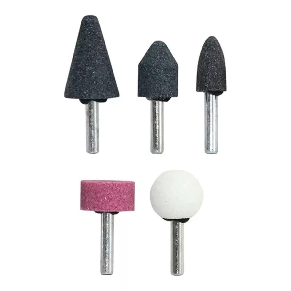 INGCO - Kit Juego Piedras Montadas P/ Rectificadora 5 Pcs Akb0501