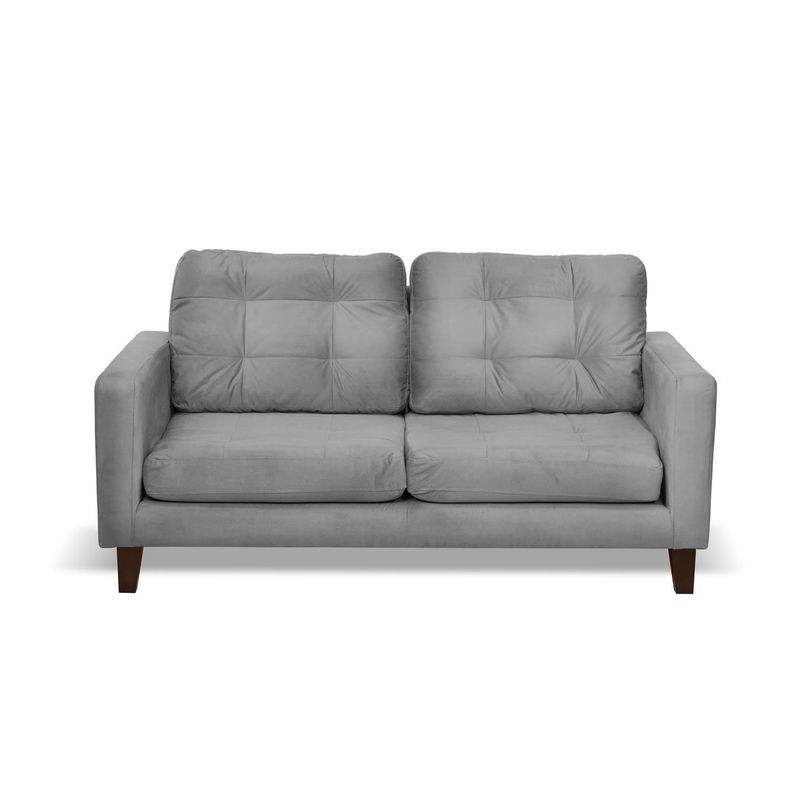 LATAM HOME - Sofá Latam Home Nápoles 2 Cuerpos Azul Petróleo