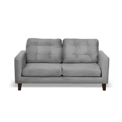 LATAM HOME - Sofá Nápoles 2 Cuerpos Azul Petróleo