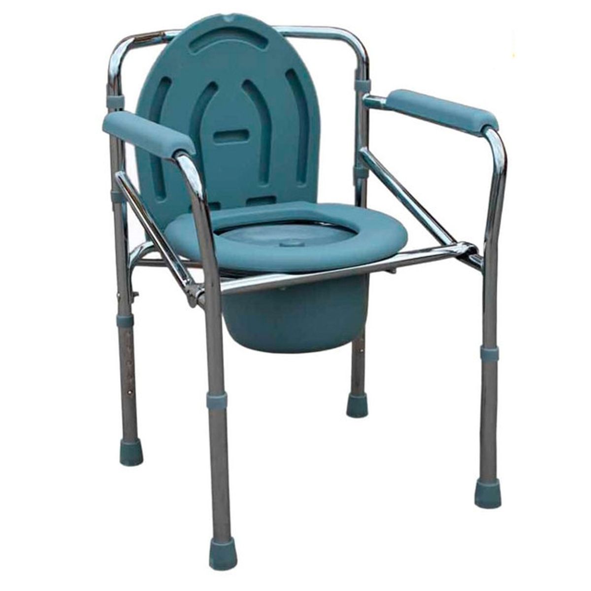 BOTICAMED - Baño Portátil Cromado Plegable y Regulable