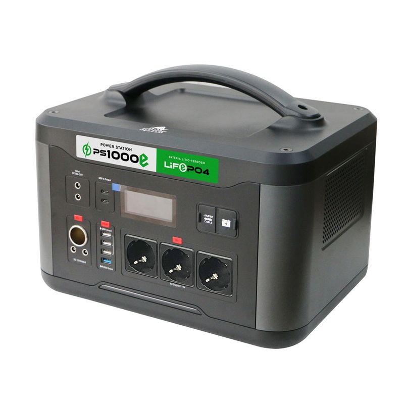 KOLVOK - Generador eléctrico solar portátil 1000W