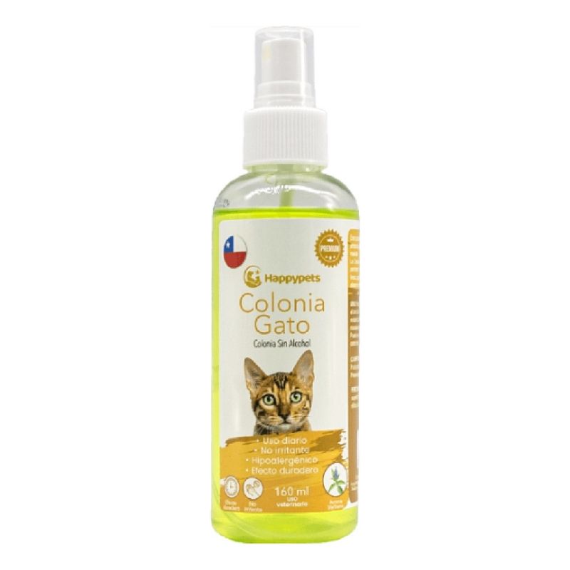 GENERICO - Colonia Para Gato Sin Alcohol Aroma Verbena 160 Ml.