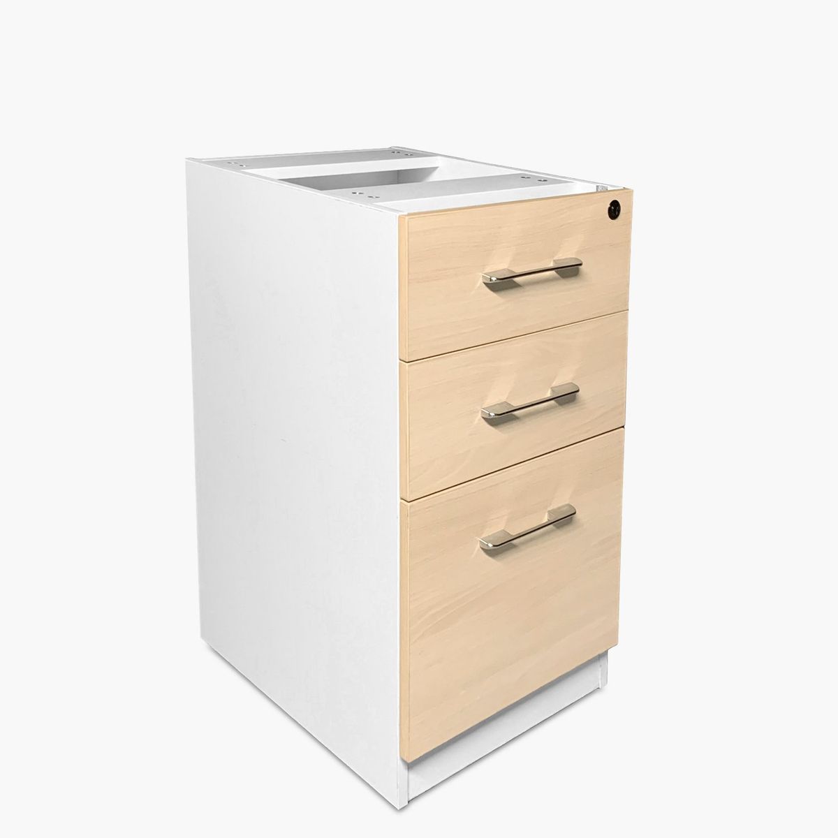 FORM OFFICE - Cajonera Melamina Pedestal Natura/Blanco Form