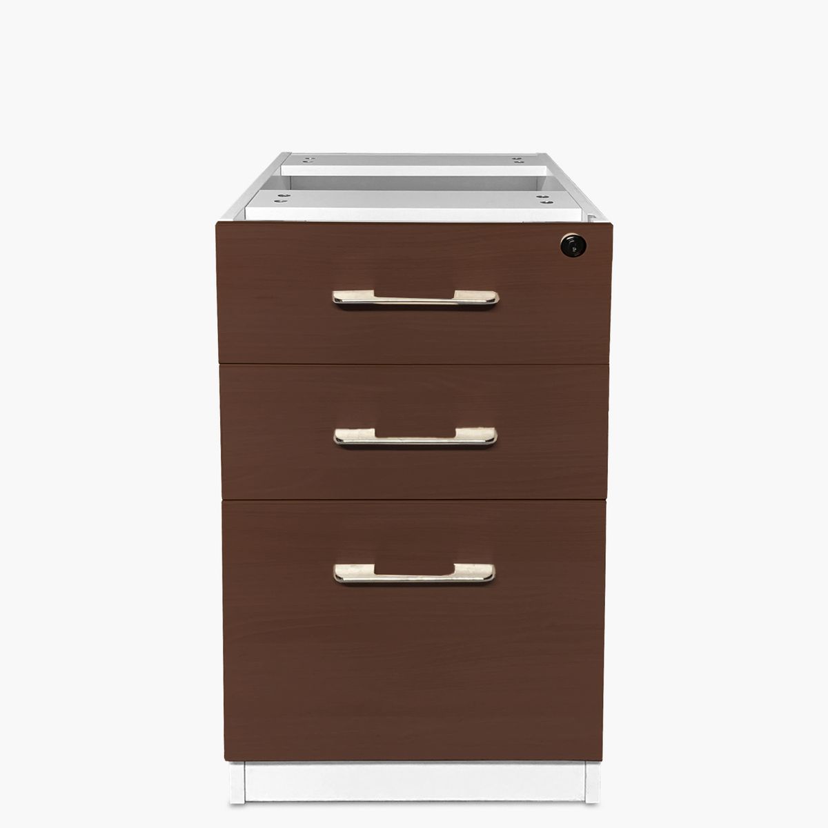 FORM OFFICE - Cajonera Melamina Pedestal Wengue/Blanco Form