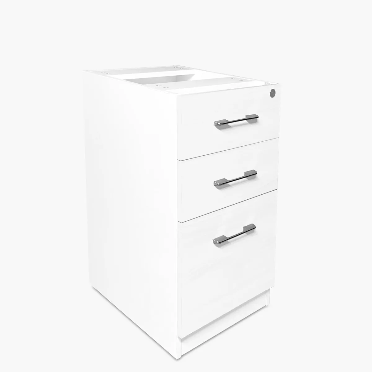 FORM OFFICE - Cajonera Melamina Pedestal Blanco Form