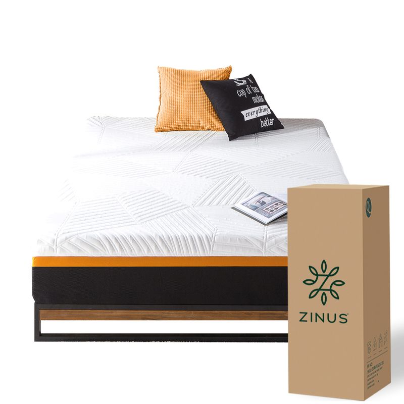 ZINUS - Colchón Zinus 2 Plazas Long 150x200x30cm  Regula Temperatura