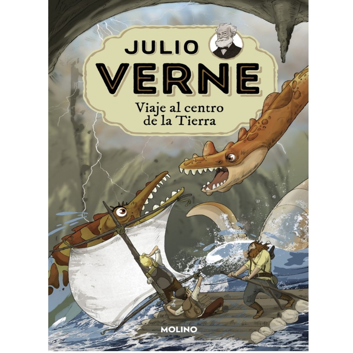 PENGUIN RANDOM HOUSE - LIBRO JULIO VERNE 3. VIAJE AL CENTRO DE LA TIERRA