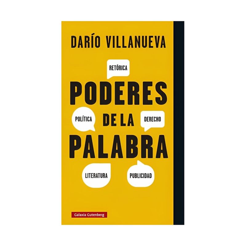 TOP10BOOKS - LIBRO PODERES DE LA PALABRA / DARIO VILLANUEVA / GALAXIA GUTENBERG