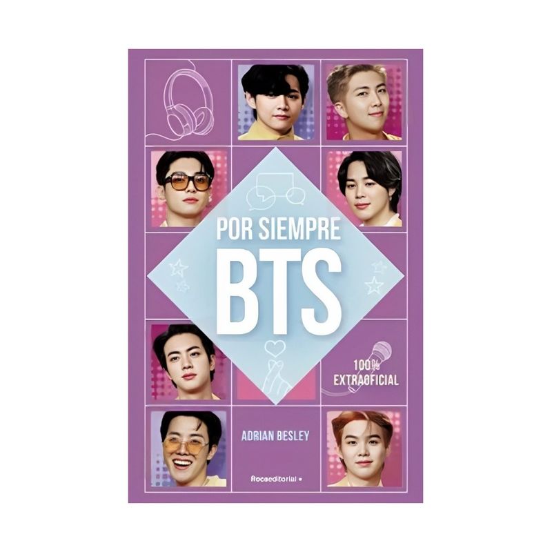 TOP10BOOKS - LIBRO POR SIEMPRE BTS / ADRIAN BESLEY / ROCA EDITORIAL