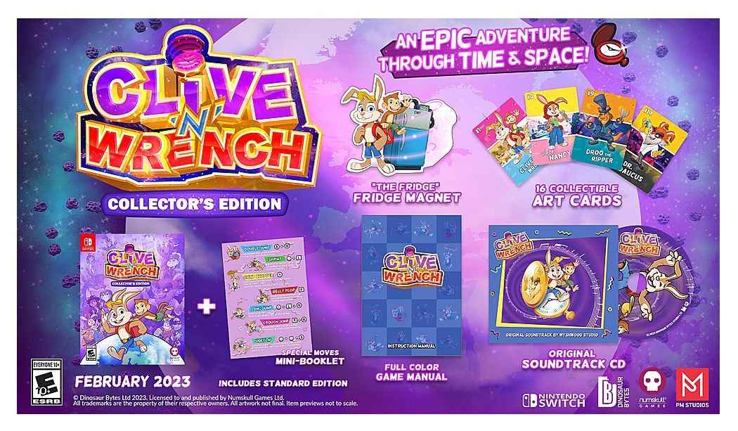 NINTENDO Clive n Wrench Collectors Ed - Switch Físico - Sniper