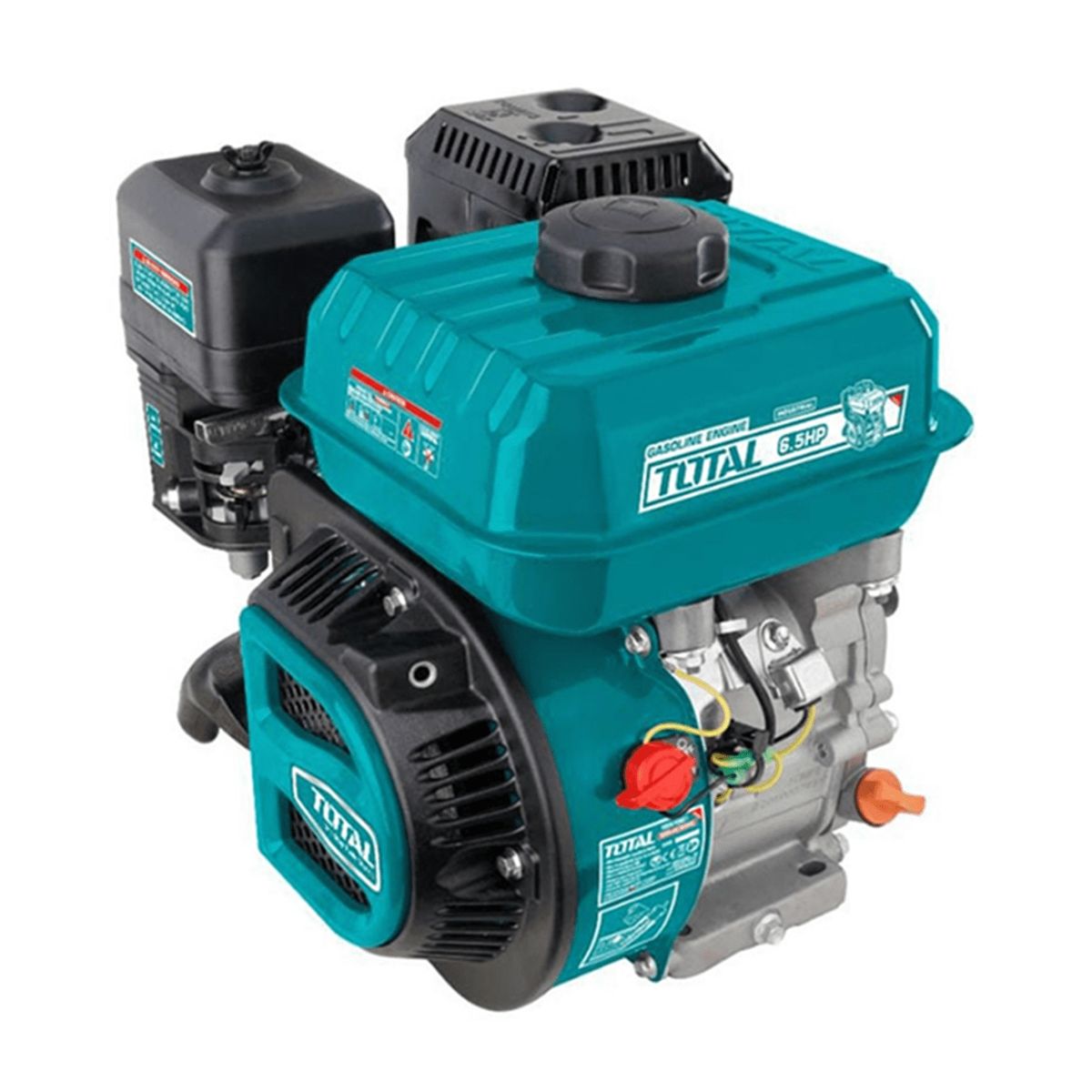 TOTAL TOOLS - Motor Estacionario 6.5hp 4 Tiempos Eje 19mm Total