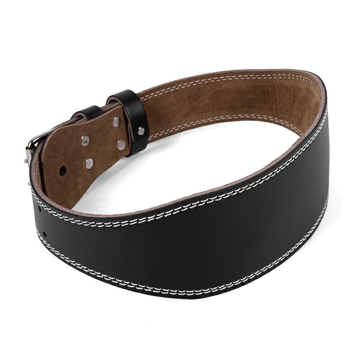 ZG STORE - Cinturón Faja Cuero Para Crossfit Pesas Gym Premium Talla M