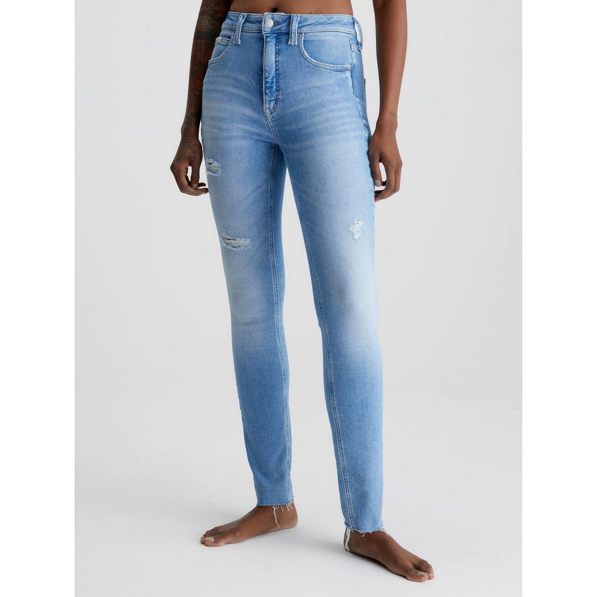 CALVIN KLEIN - High Rise Skinny Jeans Celeste Calvin Klein