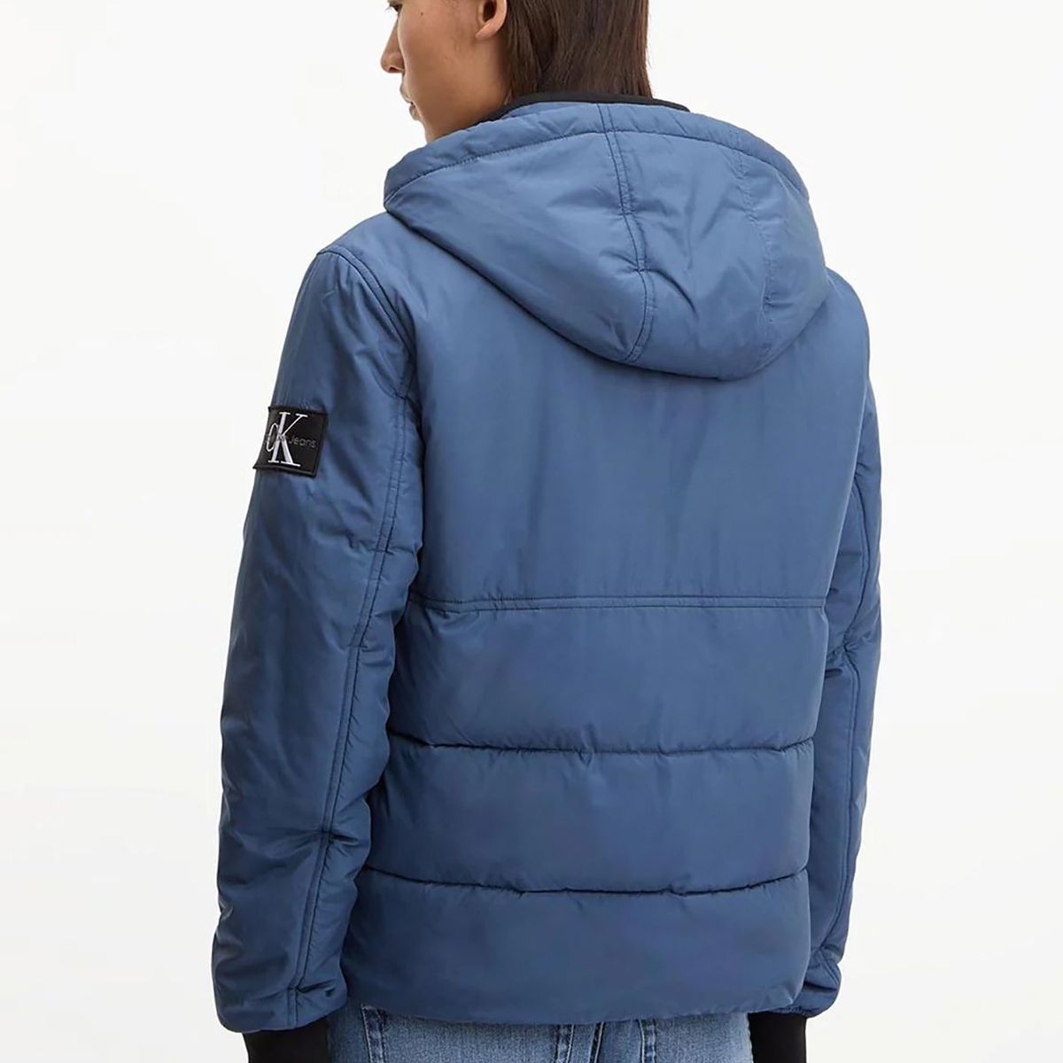 CALVIN KLEIN - Sudadera con capucha y cierre de cremallera Azul Calvin Klein