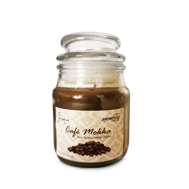 GENERICO - Vela Aroma Intenso Cafe Mocka Mas Oportunidades Y Aclarar 85grs