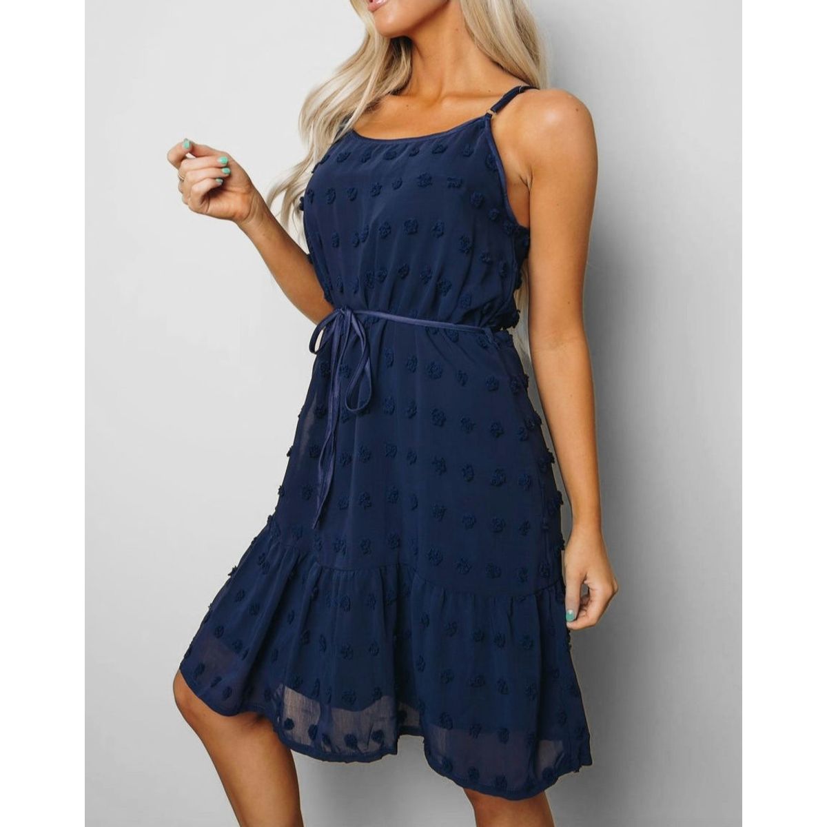 ARRAKASTA - Vestido de punto suizo 3 colores