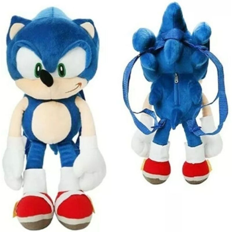 AI - AI 24130 SONIC 18PULG PLUSH BACKPACK ( BLUE )