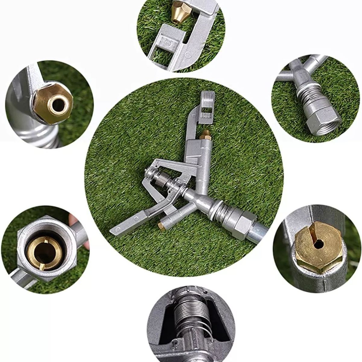 KUANGYE - Aspersor De Riego Agrícola 1.0 Pulgadas