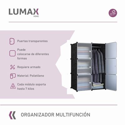 Imagen 2 del producto Organizador Closet Desarmable Multifuncion Modulos