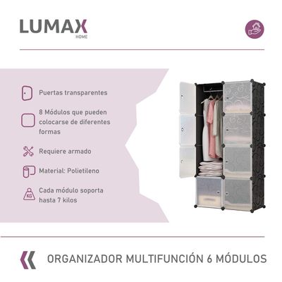 Imagen 2 del producto Organizador Closet Desarmable Multifuncion Modulos
